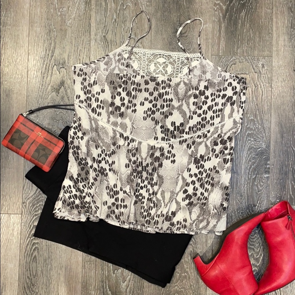 Express Animal Print Cami - Picture 4 of 7